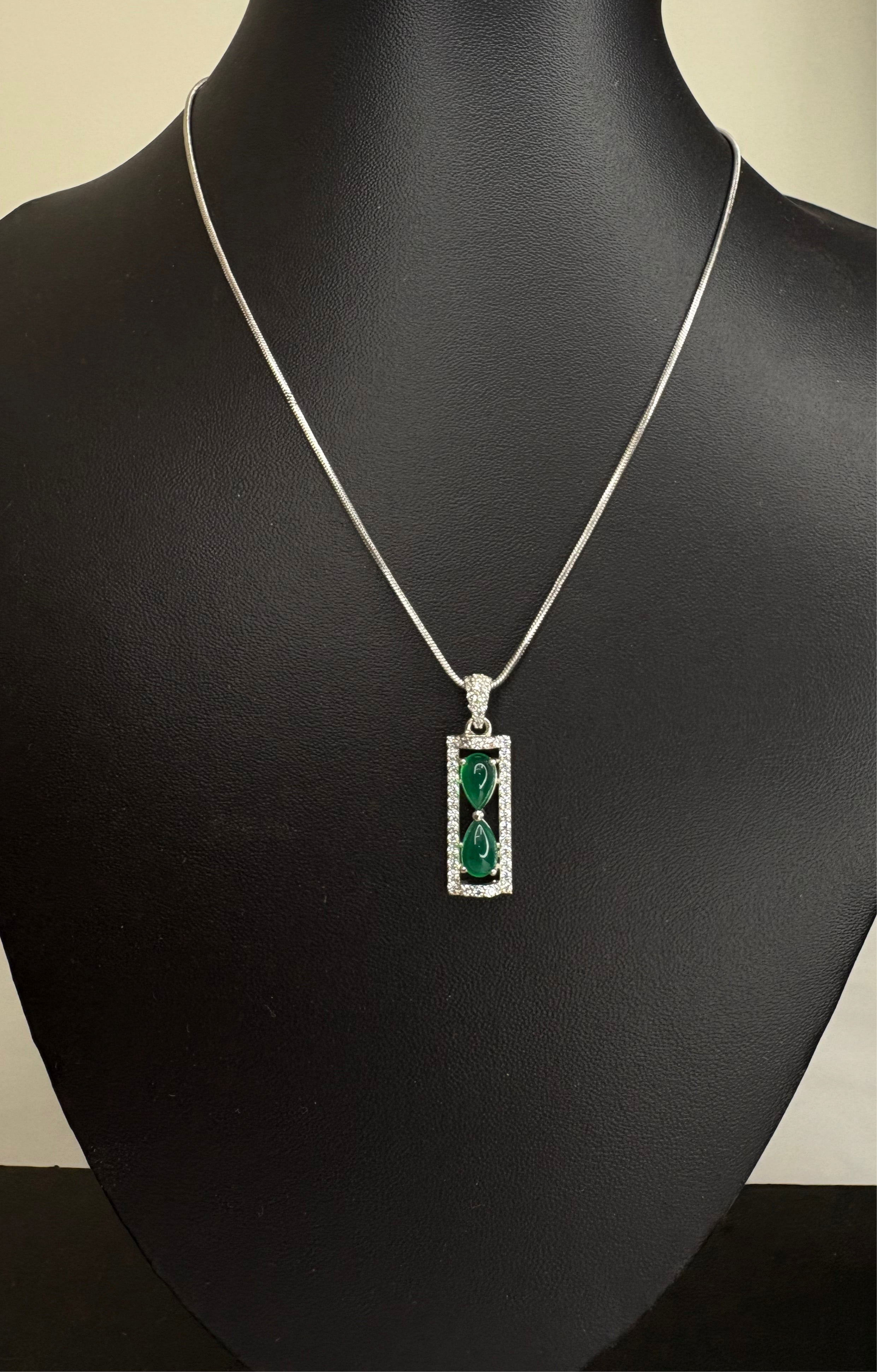 Green Onyx Pendant