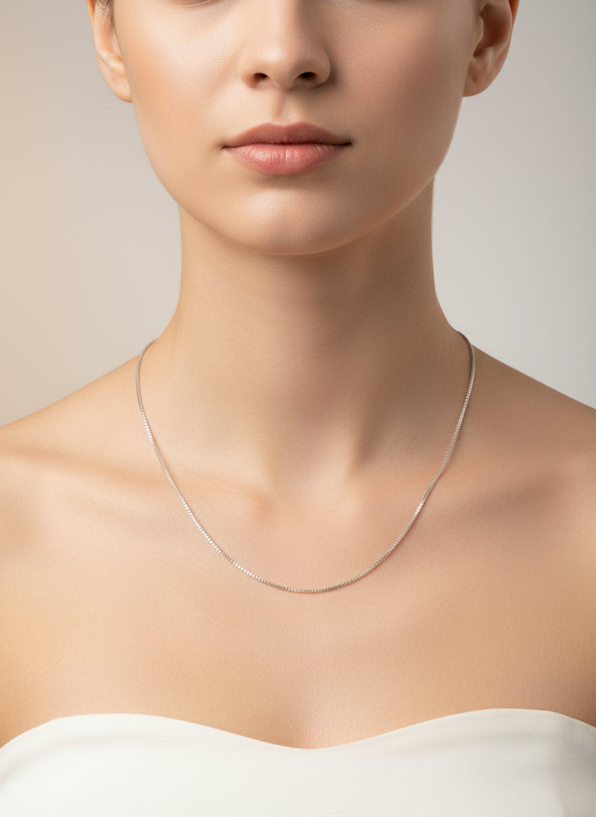 Plain Silver Chain